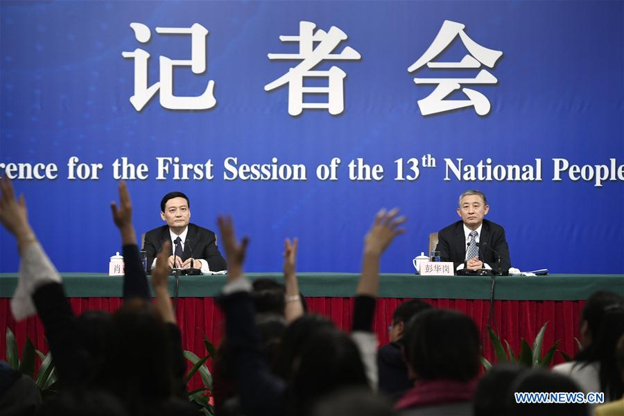 (TWO SESSIONS)CHINA-BEIJING-NPC-PRESS CONFERENCE-STATE-OWNED ENTERPRISES (CN)