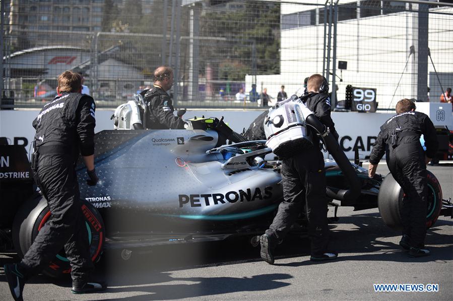 (SP)AZERBAIJAN-BAKU-2019 F1 AZERBAIJAN GRAND PRIX
