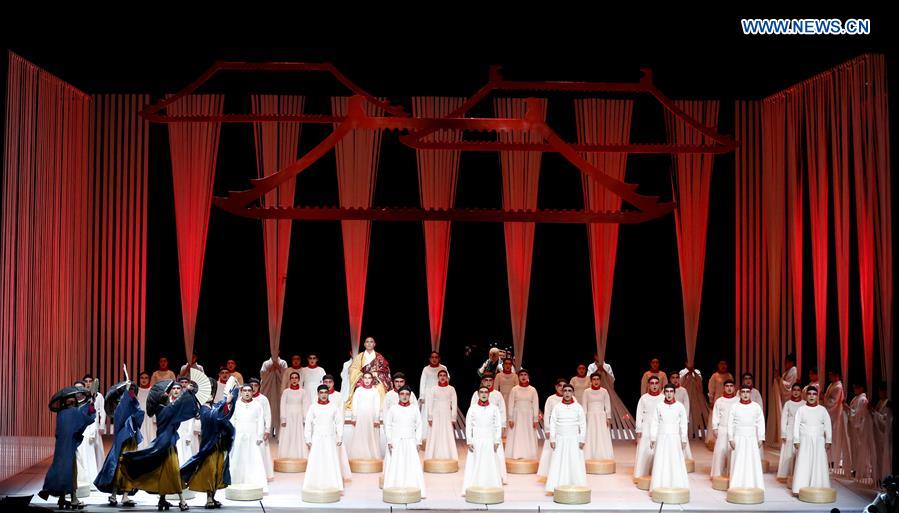 U.S.-LOS ANGELES-CHINESE OPERA-PERFORMANCE