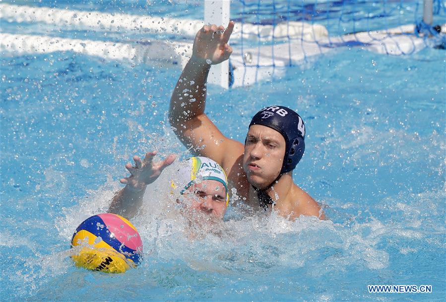 (SP)SERBIA-BELGRADE-WATER POLO-AUSTRALIA VS SERBIA