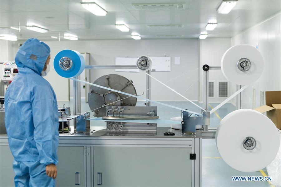 CHINA-HUNAN-MASKS-PRODUCTION(CN)