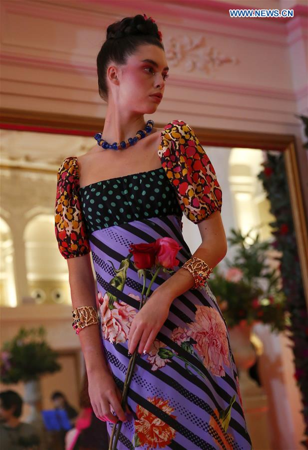 BRITAIN-LONDON-FASHION WEEK-RIXO