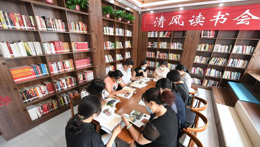 河北棗強(qiáng)：&ldquo;清風(fēng)書香&rdquo;促廉潔