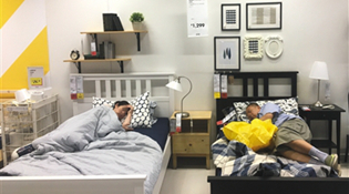 公共服務充足了，睡宜家的人才會少