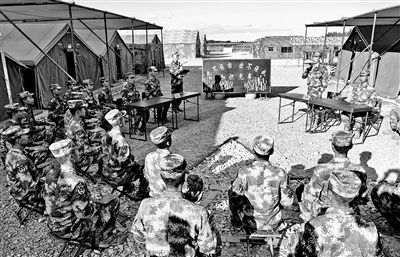 野外駐訓(xùn)，為涉密信息加把&ldquo;鎖&rdquo;