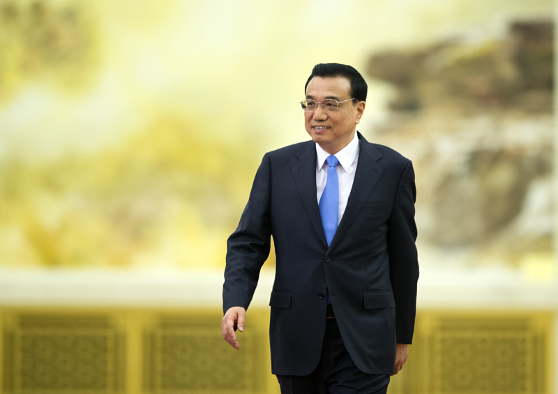 3月15日，國務(wù)院總理李克強(qiáng)在北京人民大會(huì)堂與中外記者見面，并回答記者提問。新華社記者 謝環(huán)馳 攝