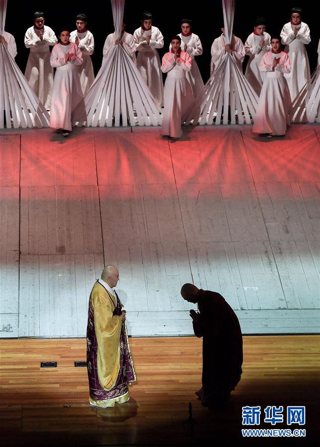 (文化)(5)史詩歌劇《鑒真東渡》在臺灣新北上演 (文化)(5)史詩歌劇《鑒真東渡》在臺灣新北上演