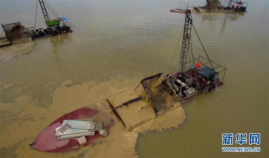 （新華視點&middot;圖文互動）（2）小作坊&ldquo;游擊&rdquo;盜采、查處窩點&ldquo;死灰復燃&rdquo;，海南非法采砂緣何難止？