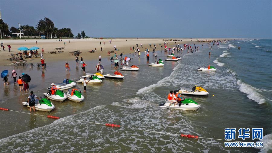 （壯麗70年 奮斗新時代&mdash;&mdash;推動高質(zhì)量發(fā)展調(diào)研行&middot;圖文互動）（1）近海能看鯨魚白海豚，廣西這片濱海旅游勝地啥來頭？