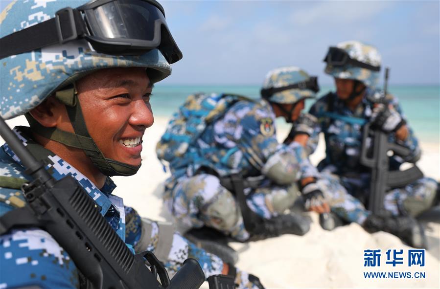 （壯麗70年&middot;奮斗新時代&middot;新華全媒頭條&middot;圖文互動）（6）&ldquo;你在我的航程上，我在你的視線里&rdquo;&mdash;&mdash;走進海軍西沙中建島官兵的五彩世界