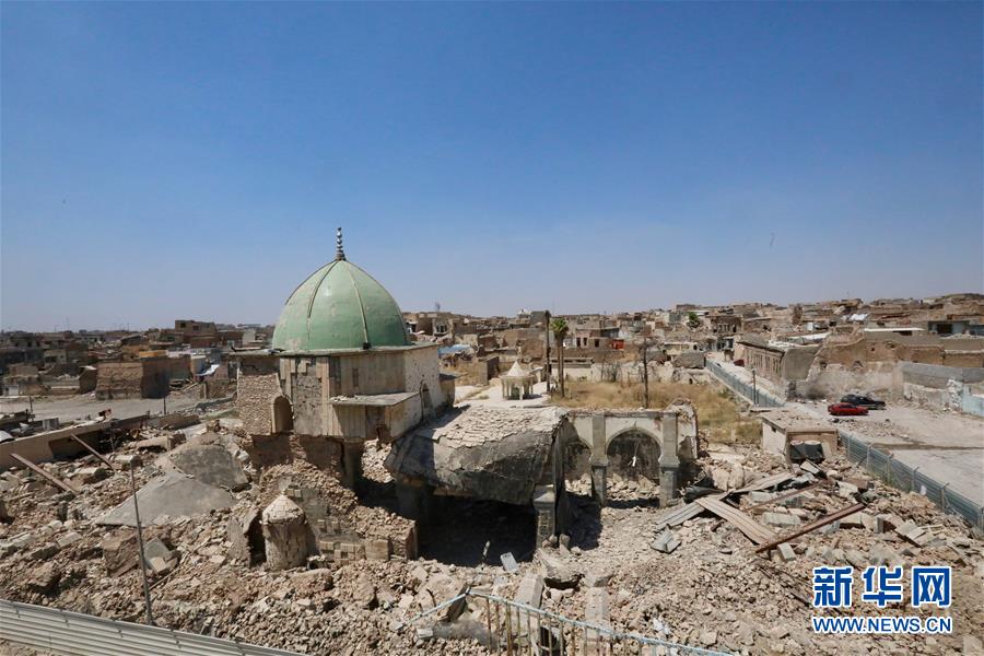 （國際&middot;圖文互動(dòng)）（3）通訊：中企員工愛心捐款助摩蘇爾老城民眾重燃生活希望