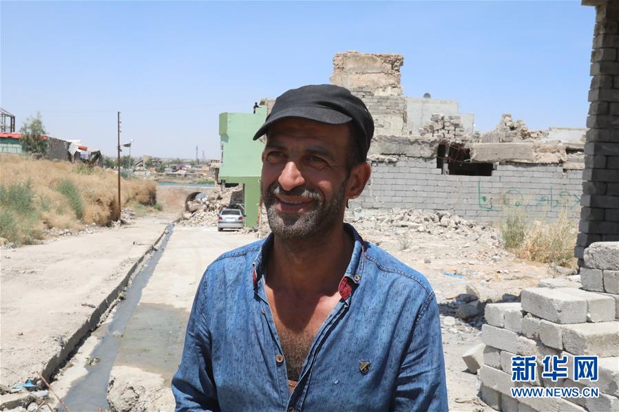 （國際&middot;圖文互動(dòng)）（4）通訊：中企員工愛心捐款助摩蘇爾老城民眾重燃生活希望