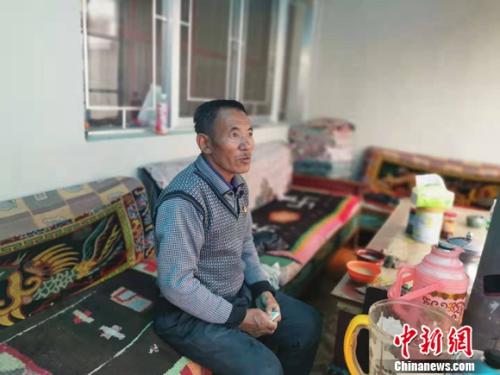 圖為黨確桑布。 謝藝觀 攝