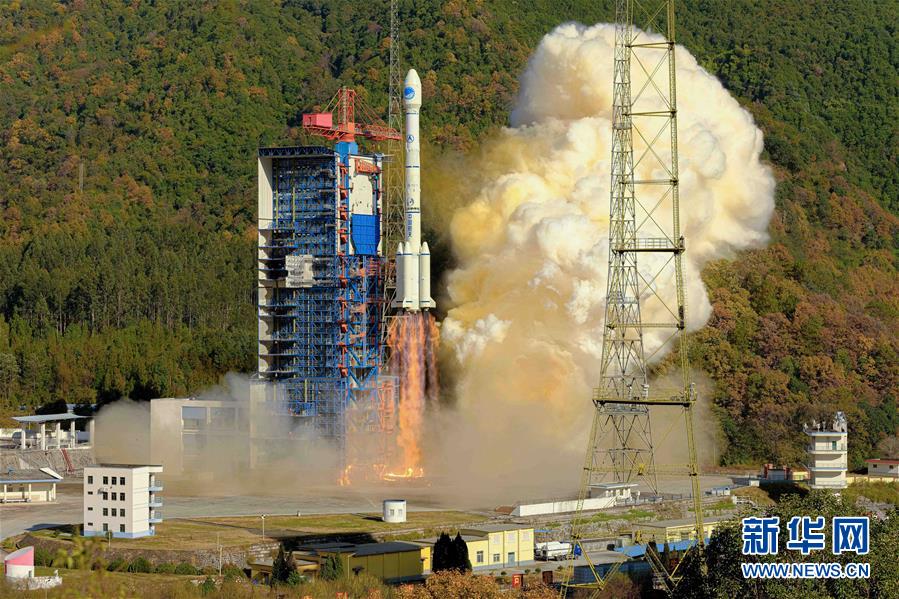 （圖文互動(dòng)）（1）我國(guó)&ldquo;一箭雙星&rdquo;再發(fā)兩顆&ldquo;北斗星&rdquo;  完成北斗三號(hào)全球系統(tǒng)核心星座部署