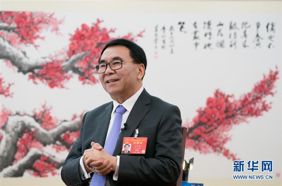 （兩會&middot;圖文互動）（1）全國人大代表、中科院院長白春禮：打破關(guān)鍵核心技術(shù)&ldquo;瓶頸&rdquo;