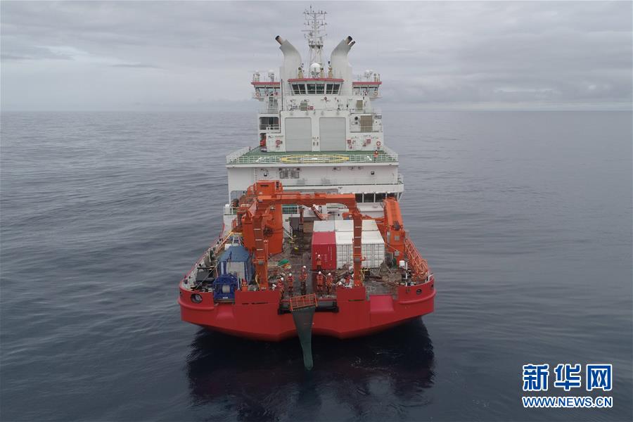 （&ldquo;雪龍&rdquo;探南極&middot;圖文互動(dòng)）（2）中國南極考察隊(duì)順利完成宇航員海綜合科考