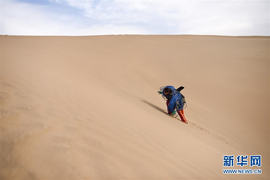 （新春走基層&middot;圖文互動(dòng)）（3）寒冬里，&ldquo;沙漠玫瑰&rdquo;猶自綻放