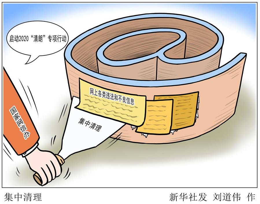 （圖表&middot;漫畫）［社會］2020&ldquo;清朗&rdquo;專項行動