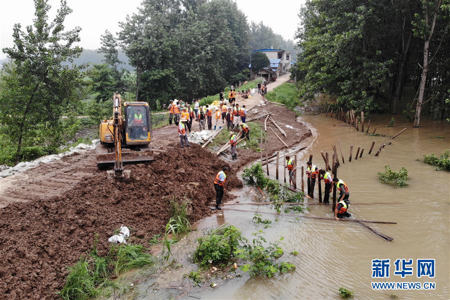 (防汛抗洪)(2)安徽樅陽:搶險(xiǎn)江心洲