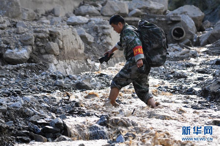（防汛抗洪&middot;圖文互動）（12）七夕前夜，為莫諾村架起&ldquo;生命之橋&rdquo;