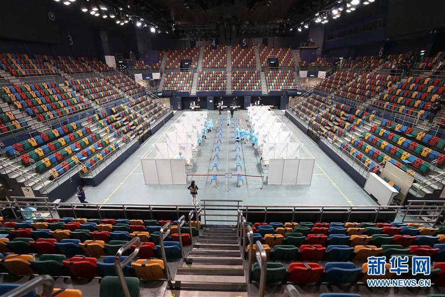 （圖文互動(dòng)）（5）特寫：新冠病毒普檢首日，香港市民踴躍參與