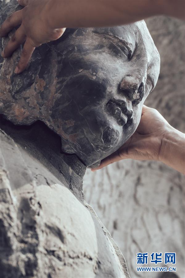 （圖文互動(dòng)）（1）合體了，龍門(mén)石窟流散佛首首次實(shí)現(xiàn)&ldquo;數(shù)字復(fù)位&rdquo;