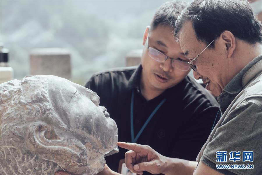 （圖文互動(dòng)）（3）合體了，龍門(mén)石窟流散佛首首次實(shí)現(xiàn)&ldquo;數(shù)字復(fù)位&rdquo;