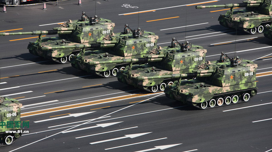 歷次國慶閱兵集錦：英雄！中國炮兵