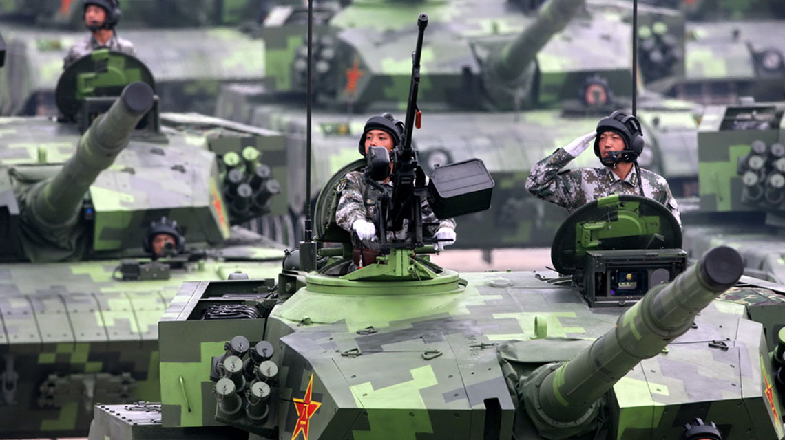 威風凜凜！歷屆閱兵中的中國坦克兵