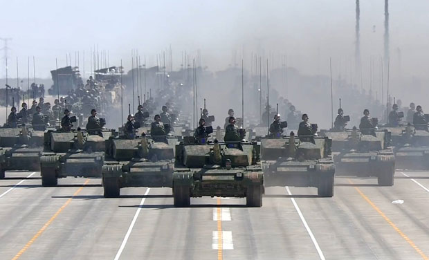 沙場點(diǎn)兵！建軍90周年閱兵MV來了