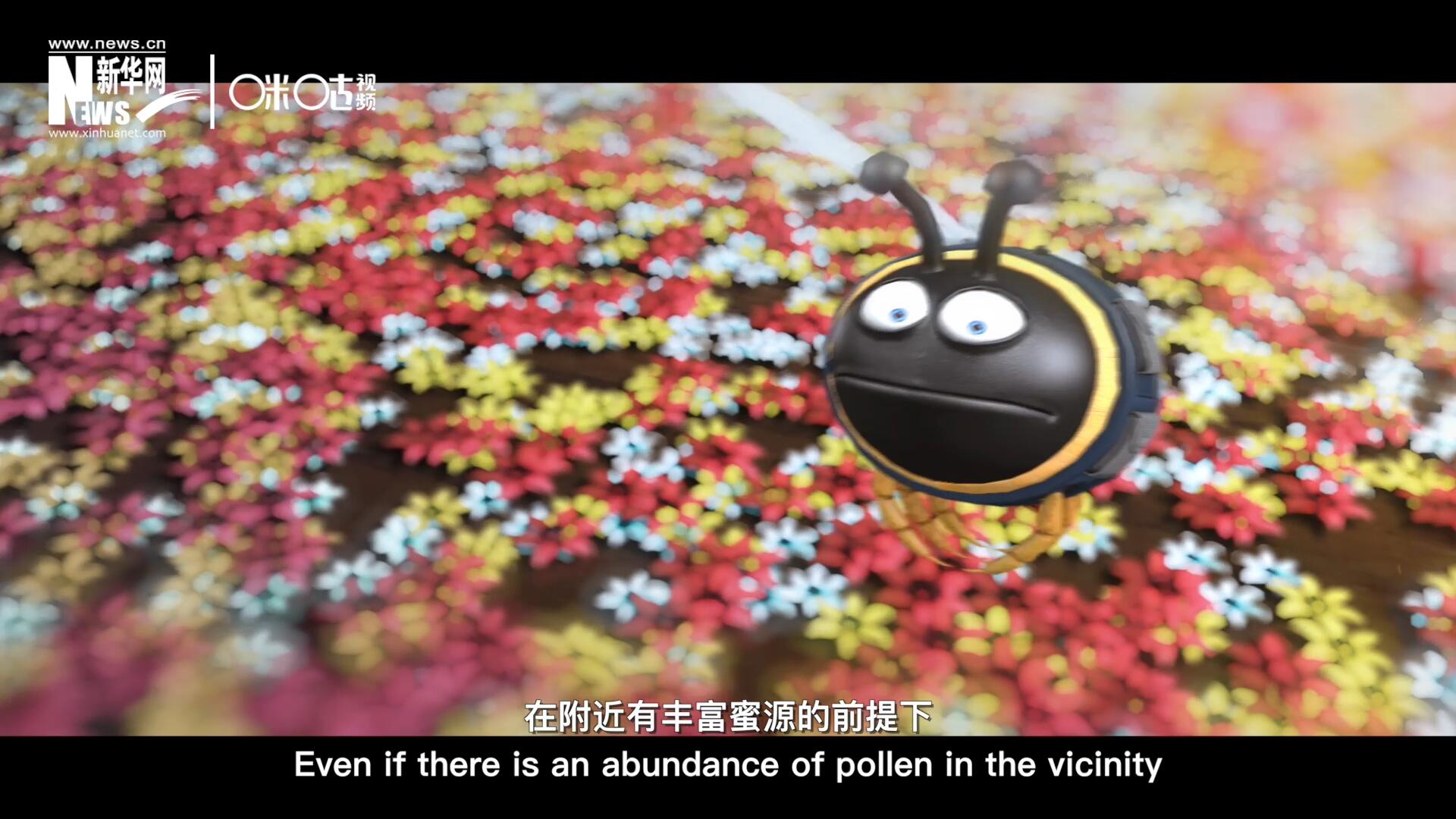 你知道一只蜜蜂采一公斤蜜有多辛苦嗎？據(jù)統(tǒng)計(jì)，在附近有豐富蜜源的前提下，一只蜜蜂大約需要飛行四萬(wàn)千米