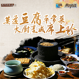 莫道豆腐平常菜，大廚烹成席上珍