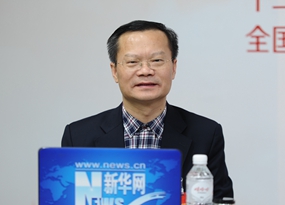 胡忠雄在訪談現(xiàn)場