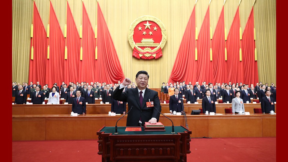 習近平當選國家主席、中央軍委主席