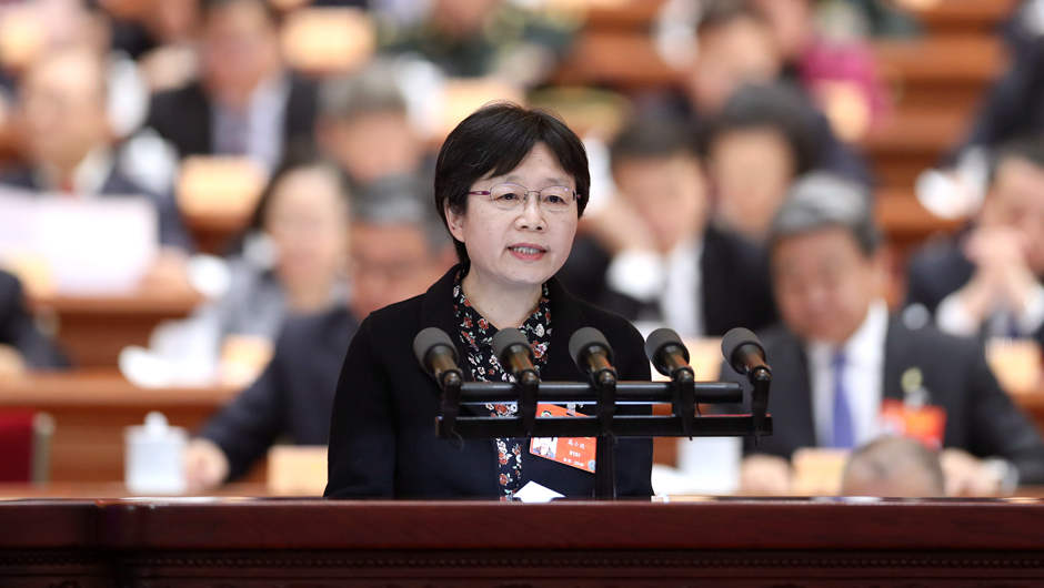 民革中央副主席、上海市委會(huì)主委，上海市人大常委會(huì)副主任 高小玫