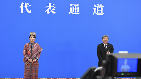 十三屆全國(guó)人大三次會(huì)議第二場(chǎng)&ldquo;代表通道&rdquo;