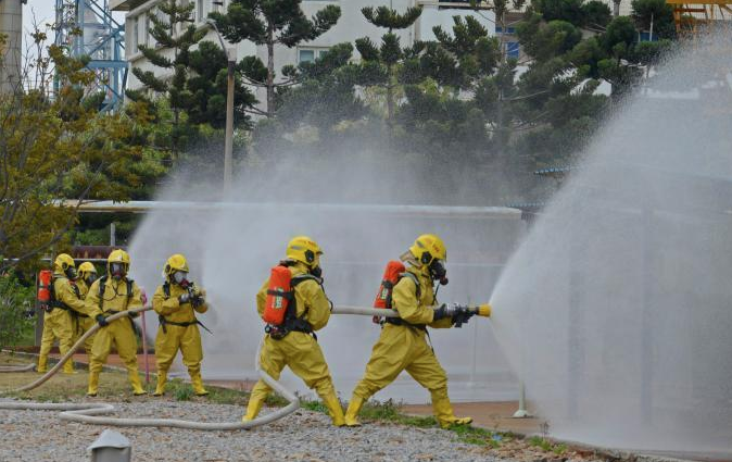 福建泉州開展?；飞a(chǎn)安全事故綜合演練