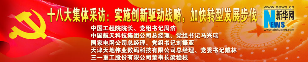 十八大集體采訪：實(shí)施創(chuàng)新驅(qū)動戰(zhàn)略，加快轉(zhuǎn)型發(fā)展步伐