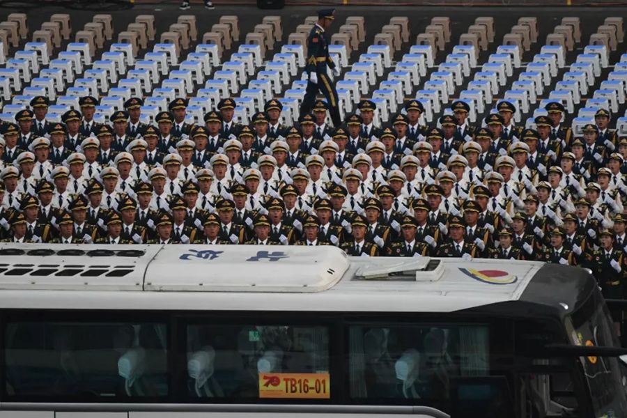 這就是今天早上的北京！