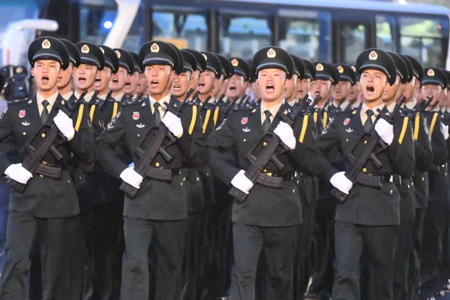 這就是今天早上的北京！