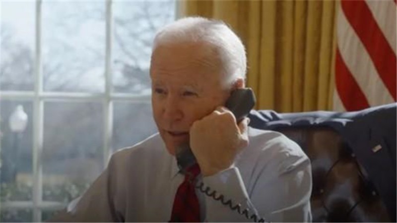 拜登拿起電話，又刷一個(gè)&ldquo;第一次&rdquo;