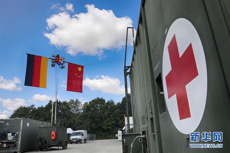 （國際&middot;圖文互動）（2）&ldquo;共同的理念，讓合作更深入更順暢&rdquo;&mdash;&mdash;走進中德&ldquo;聯(lián)合救援-2019&rdquo;衛(wèi)勤實兵聯(lián)合演習(xí)德方野戰(zhàn)二級醫(yī)院