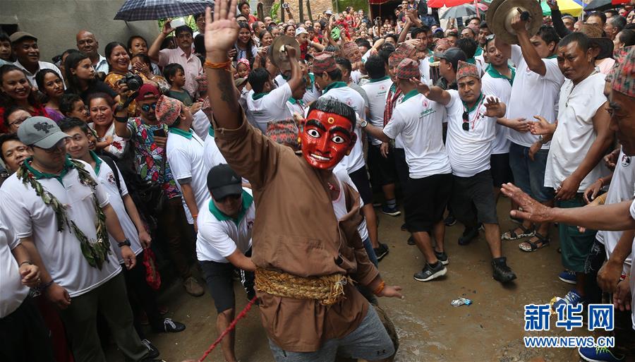 （國際）（5）尼泊爾慶祝神牛節(jié)