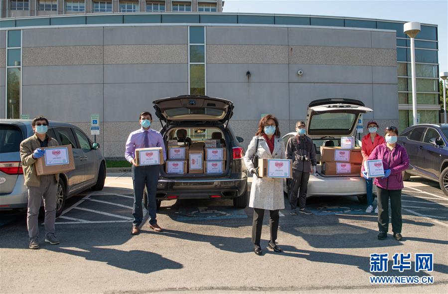 (國際疫情·圖文互動)(1)通訊:你們的支持溫暖人心——記在美華人向當(dāng)?shù)蒯t(yī)護人員捐助防疫物資