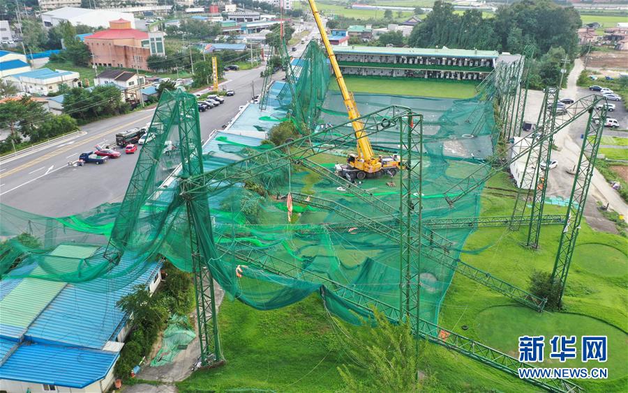 （國際）（5）超強(qiáng)臺(tái)風(fēng)&ldquo;美莎克&rdquo;過境韓國致1死1傷