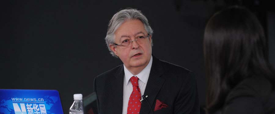 瑞士駐華大使戴尚賢接受新華網獨家&ldquo;兩會&rdquo;訪談