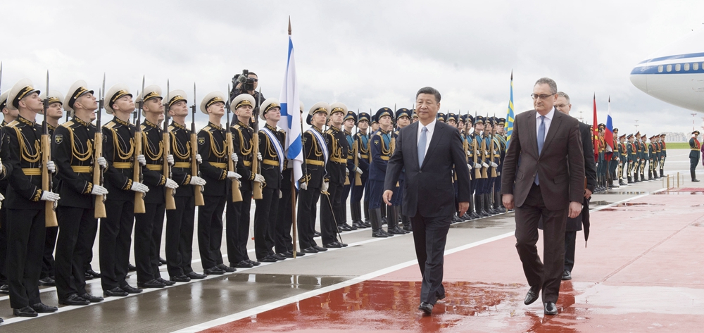 習(xí)近平抵達(dá)莫斯科 開始對(duì)俄羅斯聯(lián)邦進(jìn)行國(guó)事訪問(wèn)
