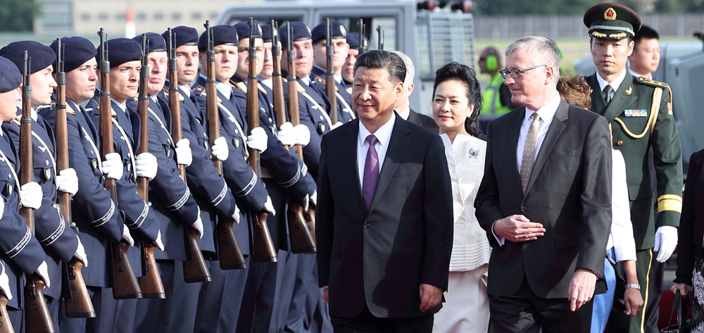 習(xí)近平抵達(dá)柏林開始對(duì)德意志聯(lián)邦共和國(guó)進(jìn)行國(guó)事訪問(wèn)