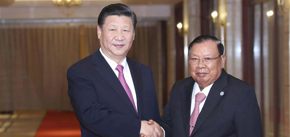 習近平再次會見老撾人民革命黨中央委員會總書記、國家主席本揚