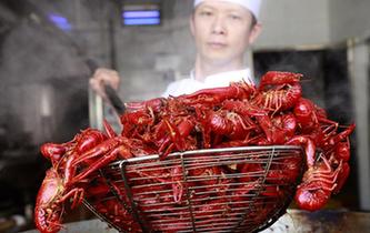 &ldquo;盱眙龍蝦&rdquo;年味飄香